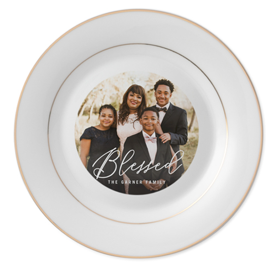 Round Dinner Plate