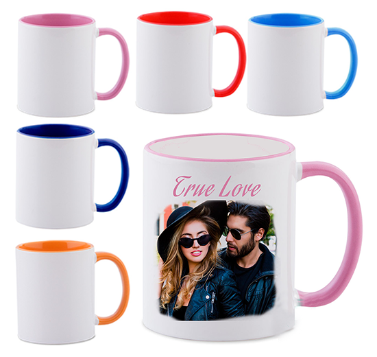 Two tone inner mug