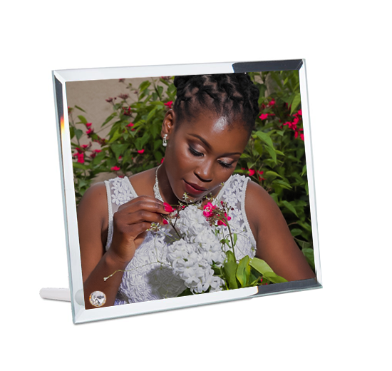 Tile Glass Photo Card